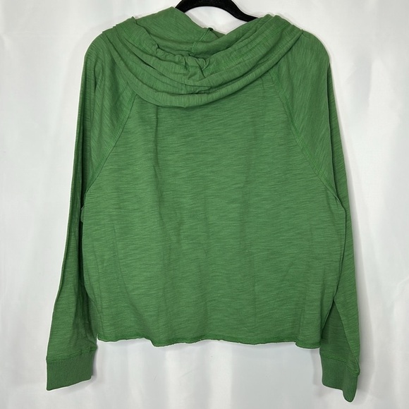 NWT Victoria’s Secret Slub Cotton Zip Up Hoodie Size XL - Picture 5 of 6